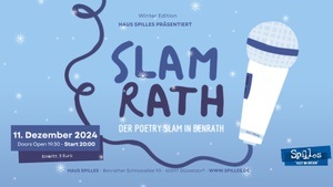 Winter Slamrath - Poetry Slam in Düsseldorf - Benrath