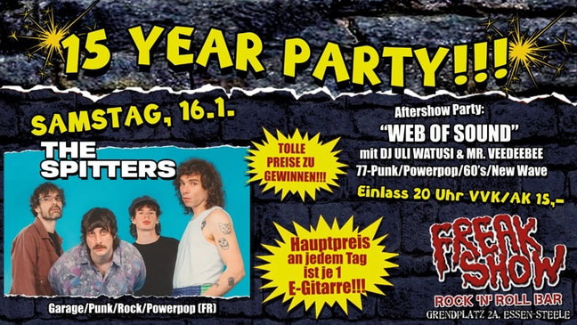 THE SPITTERS (FR) + WEB OF SOUND