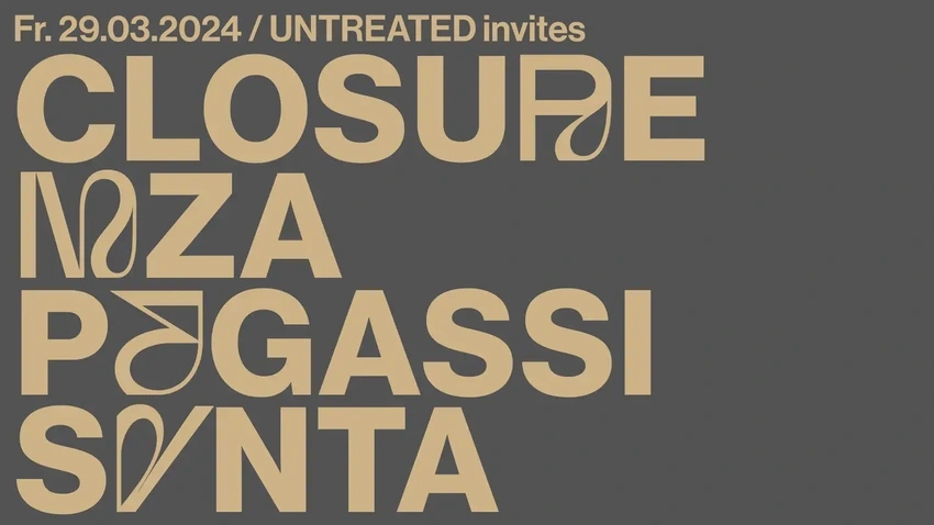 UNTREATED invites CLOSURE, MZA, Pegassi & SYNTA