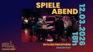 Spieleabend in Clubatmosphäre