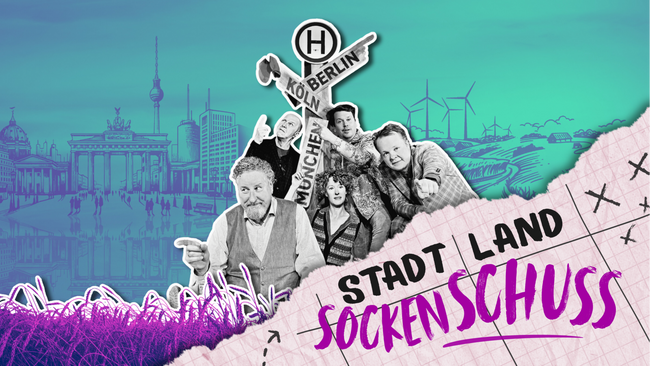 Stadt Land Sockenschuss
