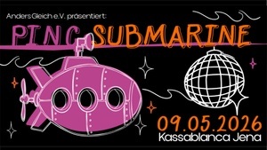 Pinc submarine Live: Shirley Holmes Support: Handicap DJ: Ohh Sparklyyy Moderation: Roza van Mrekulli