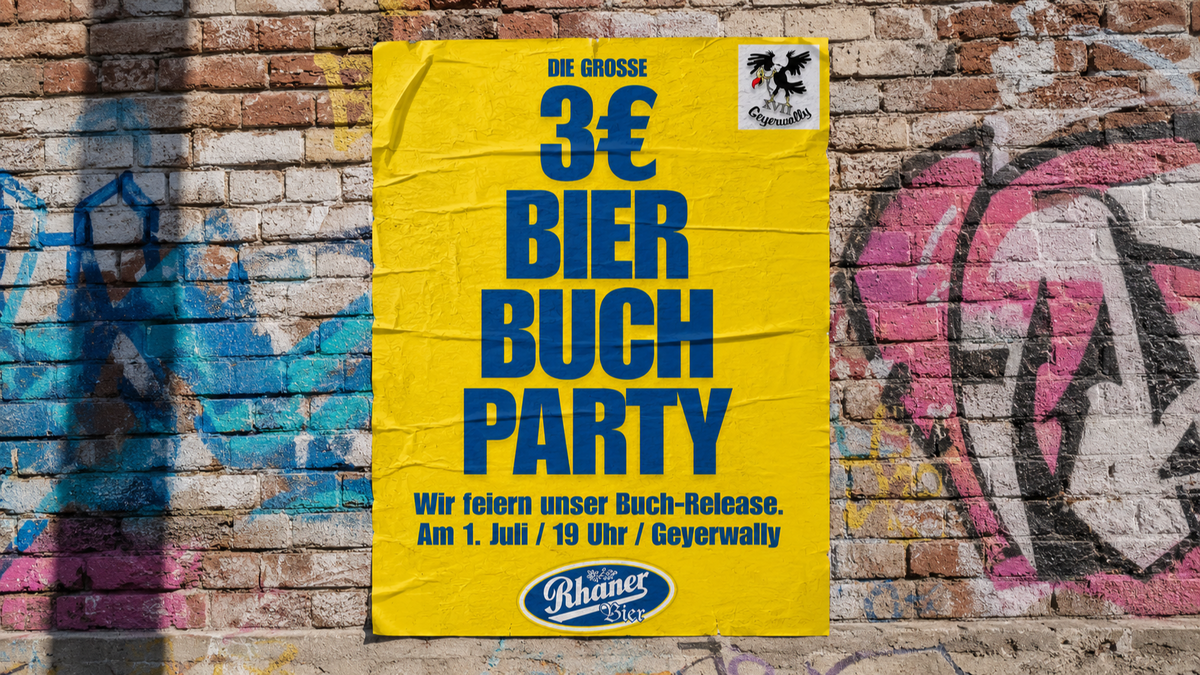 3€-Bier Buch-Party