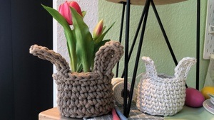 Osterkörbchen häkeln