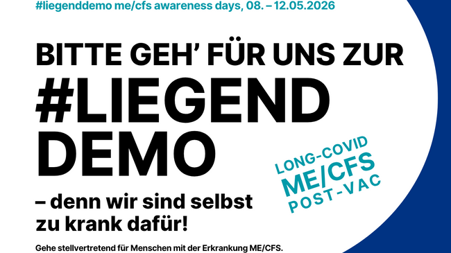 LiegendDemo - Awareness für ME/CFS