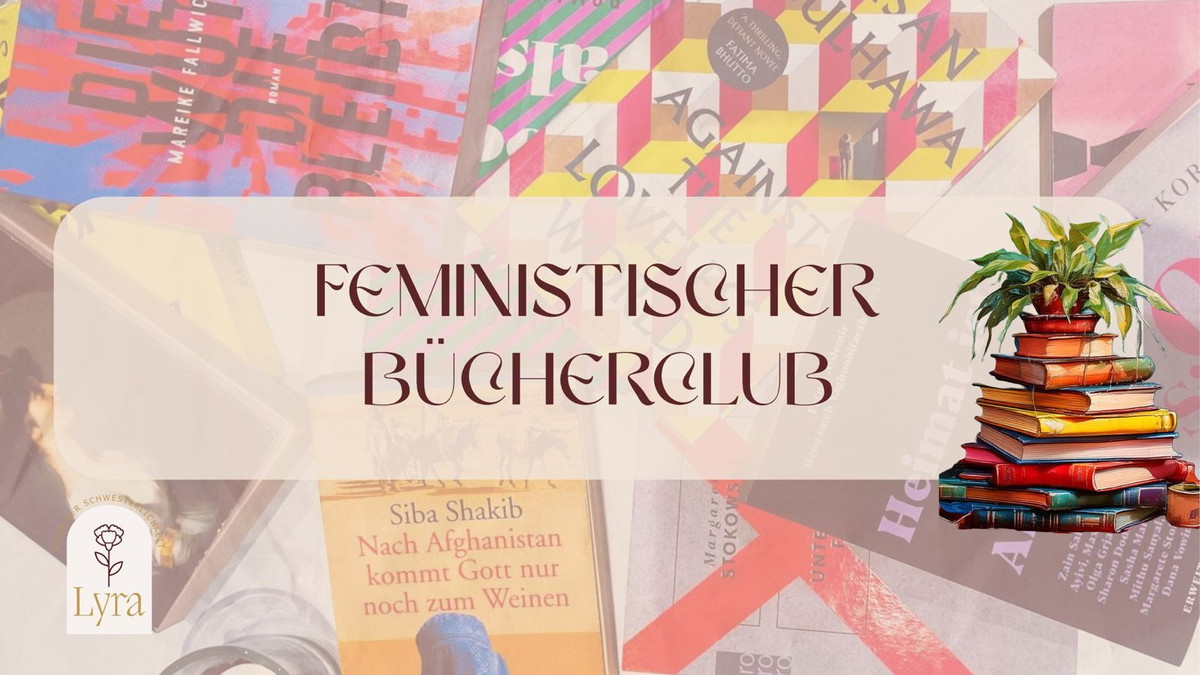 Titelbild der Veranstaltung Lyra: Bücherclub für Frauen