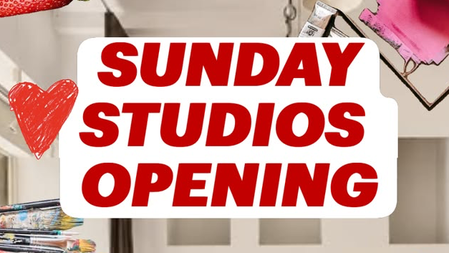 SUNDAY STUDIOS OPENING