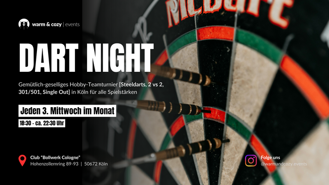 Dart Night (2 vs 2) in Köln