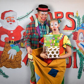 Clowns Hops und Hopsi
