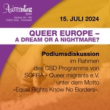 *Queer Europe - A Dream or A Nightmare?*🌈⚡🇪🇺