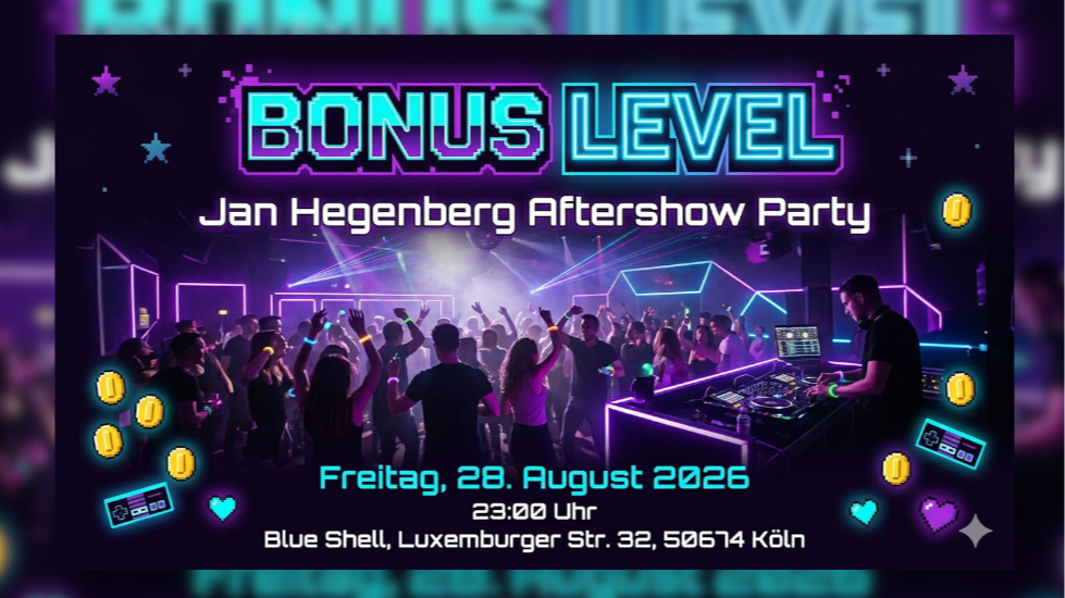 BONUS LEVEL - Nerd-Kultur trifft Dancefloor