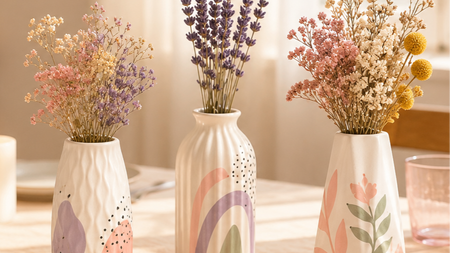 🌿 Paint your Vase – Gestalte deine Lieblingsvase