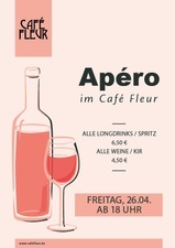 Apéro im Café Fleur