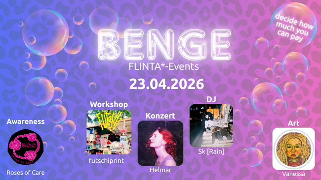 BENGE - FLINTA* Event - 23.04.26