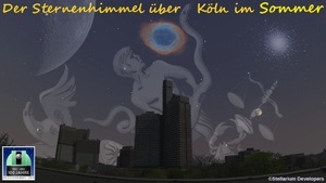 LIVE-Planetariumsvortrag: Der Sternenhimmel über Köln im Sommer