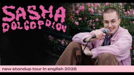 Stand-up Comedy in English • Sasha Dolgopolov in Leipzig