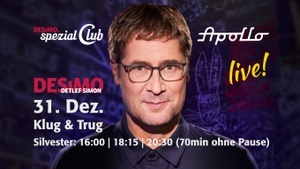 DESiMO solo • Extra Silvester Show • ca 70 Minuten ohne Pause • Gewitzte Zauberkunst