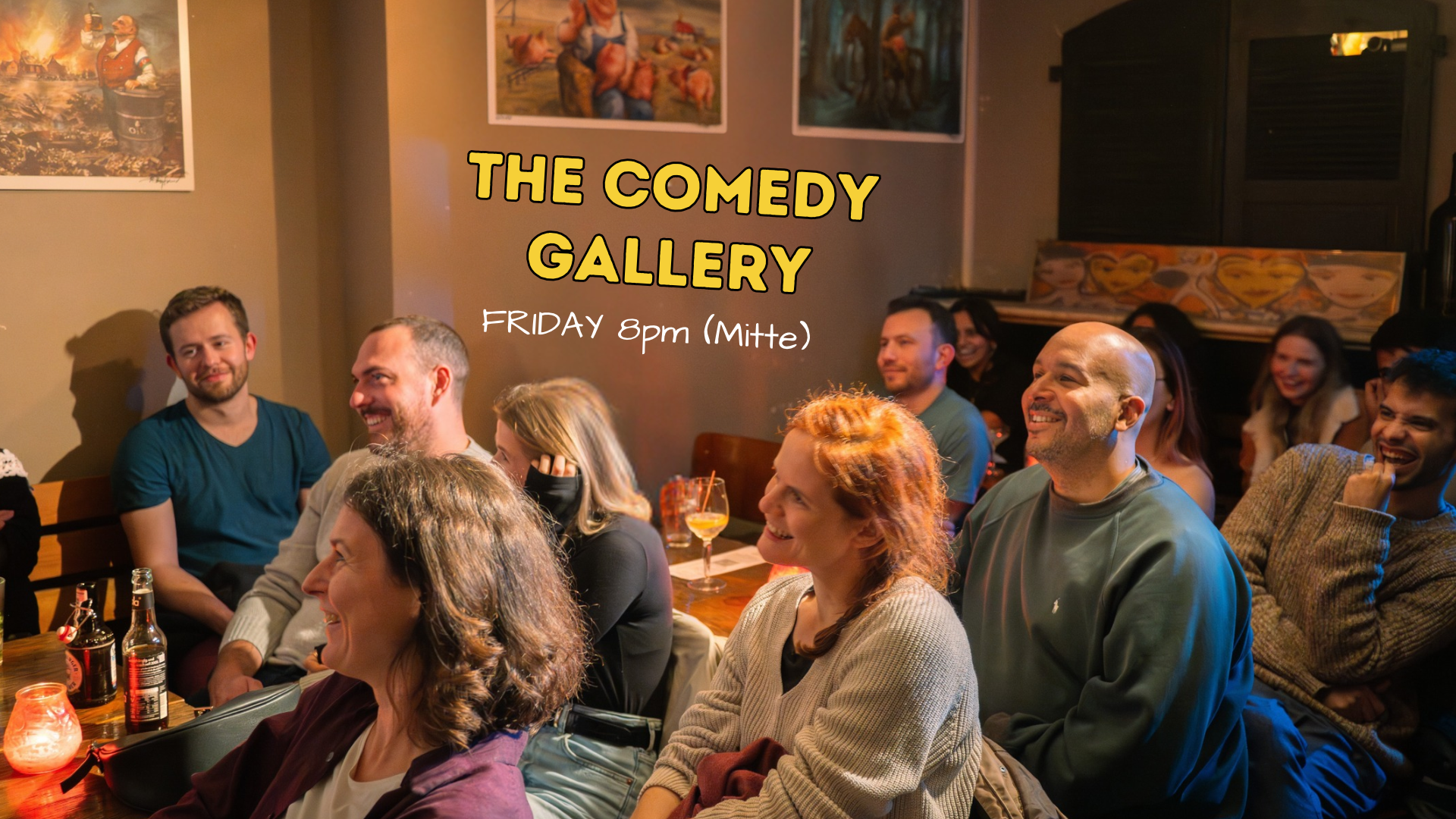Comedy in an Art Gallery (English)