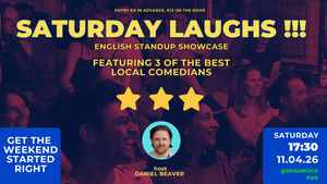 Saturday Evening Laughs !!! - English Comedy Showcase @Shamrock Irish Pub