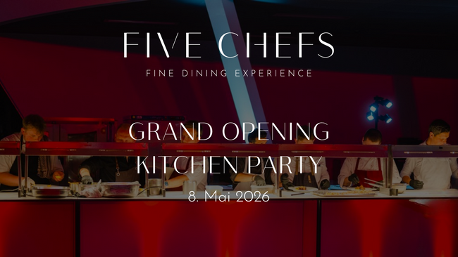 FIVE CHEFS GRAND OPENING KITCHEN PARTY