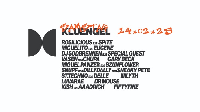 KLUENGEL KLUBNACHT IX - Karneval Samstag