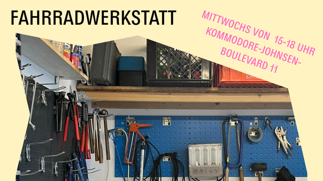 JETZT HIER – schrauben: Fahrrad-Selbsthilfewerkstatt
