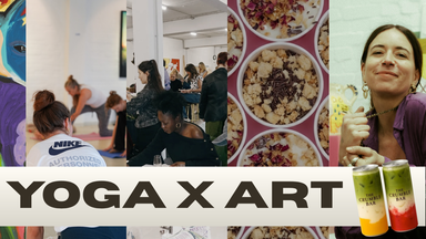 Yoga X Art | 60 Min. Flow Yoga in der Ausstellung "Where is the love?"