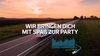 Fernbusparkplatz P36 am Terminal 1 - Party und Festival Tours