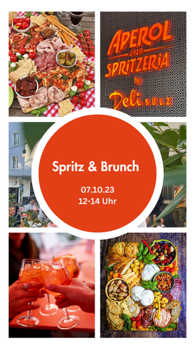 Spritz & Brunch in der Aperol Spritzeria by Deli Sülz