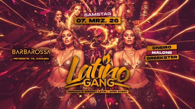 Latino Gang | Germanys biggest Latin/ Afro Event | Barbarossa Aachen