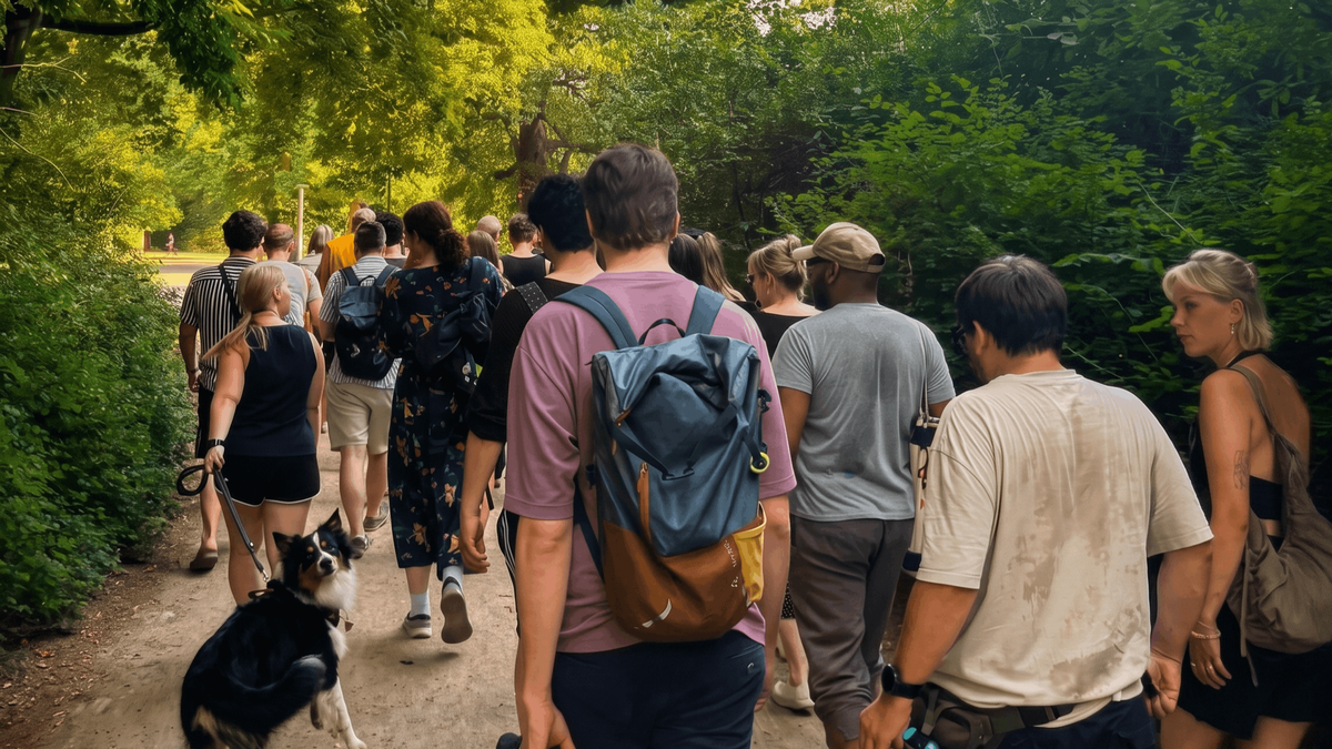 Titelbild der Veranstaltung SPARMANIA MÜNZ-WALK LEIPZIG BY RAUSGEGANGEN