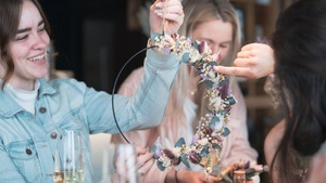 Kreativabend – Trockenblumenloop