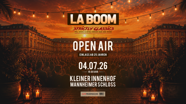 LA BOOM | OPEN AIR