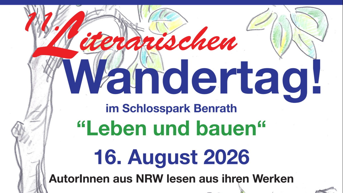 11. Literarischer Wandertag im Schlosspark