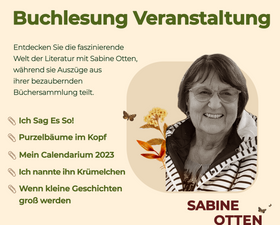 Buchlesung mit 'Sabine Otten'