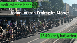 Critical Mass - Radeln in großer Runde durch Bonn