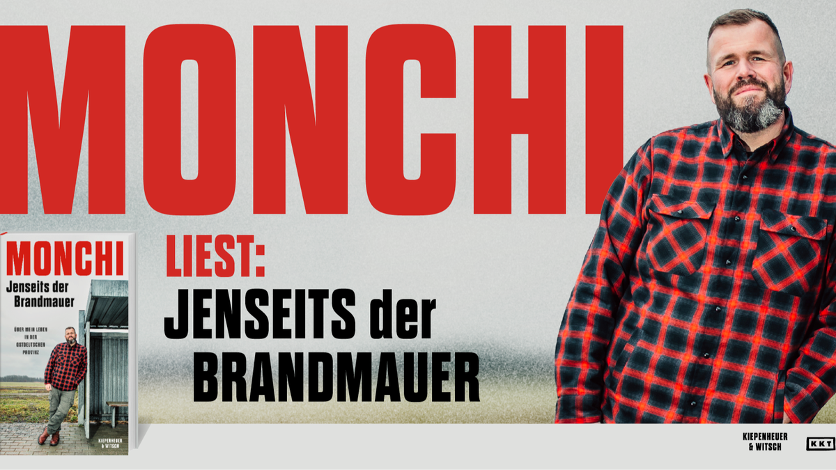 Titelbild der Veranstaltung MONCHI Liest: Jenseits der Brandmauer