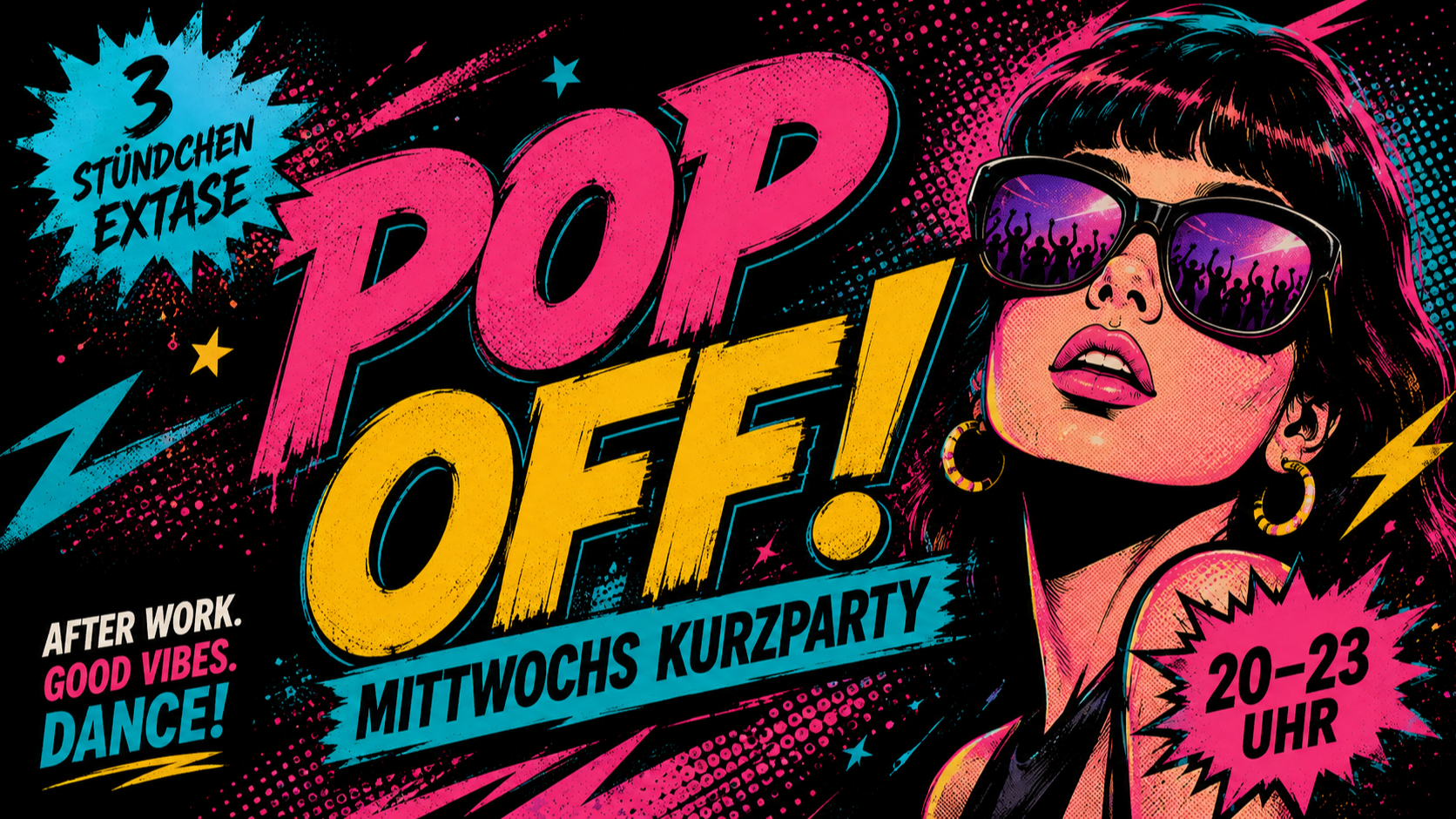 POP OFF! - Die Mittwochs-Turboparty