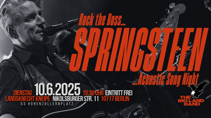 SPRINGSTEEN Acoustic Song Night mit "Big Land"