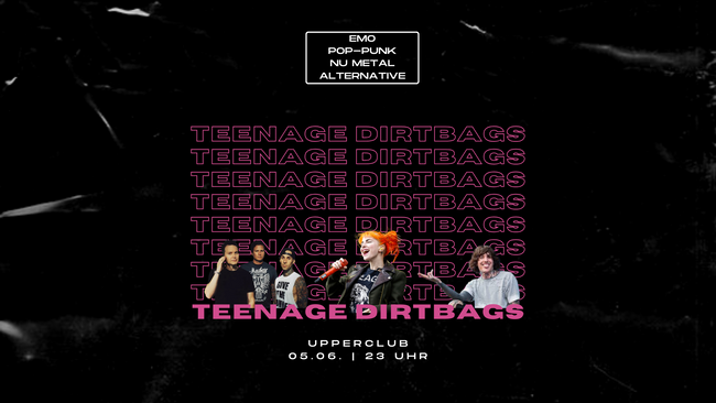 TEENAGE DIRTBAGS - alternative, pop-punk, emo & more