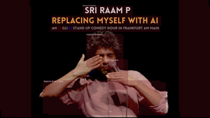Replacing Myself with AI | English Stand-Up Comedy by SRIRAAM P