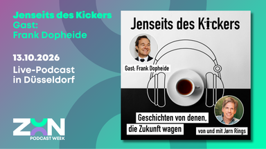 Jenseits des Kickers - Live-Podcast - ZOON PODCAST WEEK