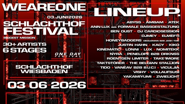 WE ARE ONE x SCHLACHTHOF FESTIVAL w/ FANTASM