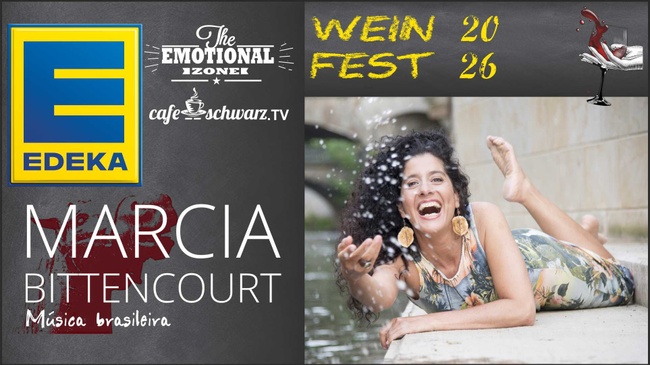 EDEKA Maaß Weinfest 2026 mit MARCIA BITTENCOURT & BAND
