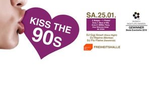 Kiss the 90s - Münchens größte 90er Party