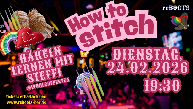 How to stitch - Häkeln lernen mit Steffi @woolcoffeetea