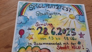 Spielplatzfest im Stadtgarten