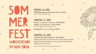 Sommerfest im NHU