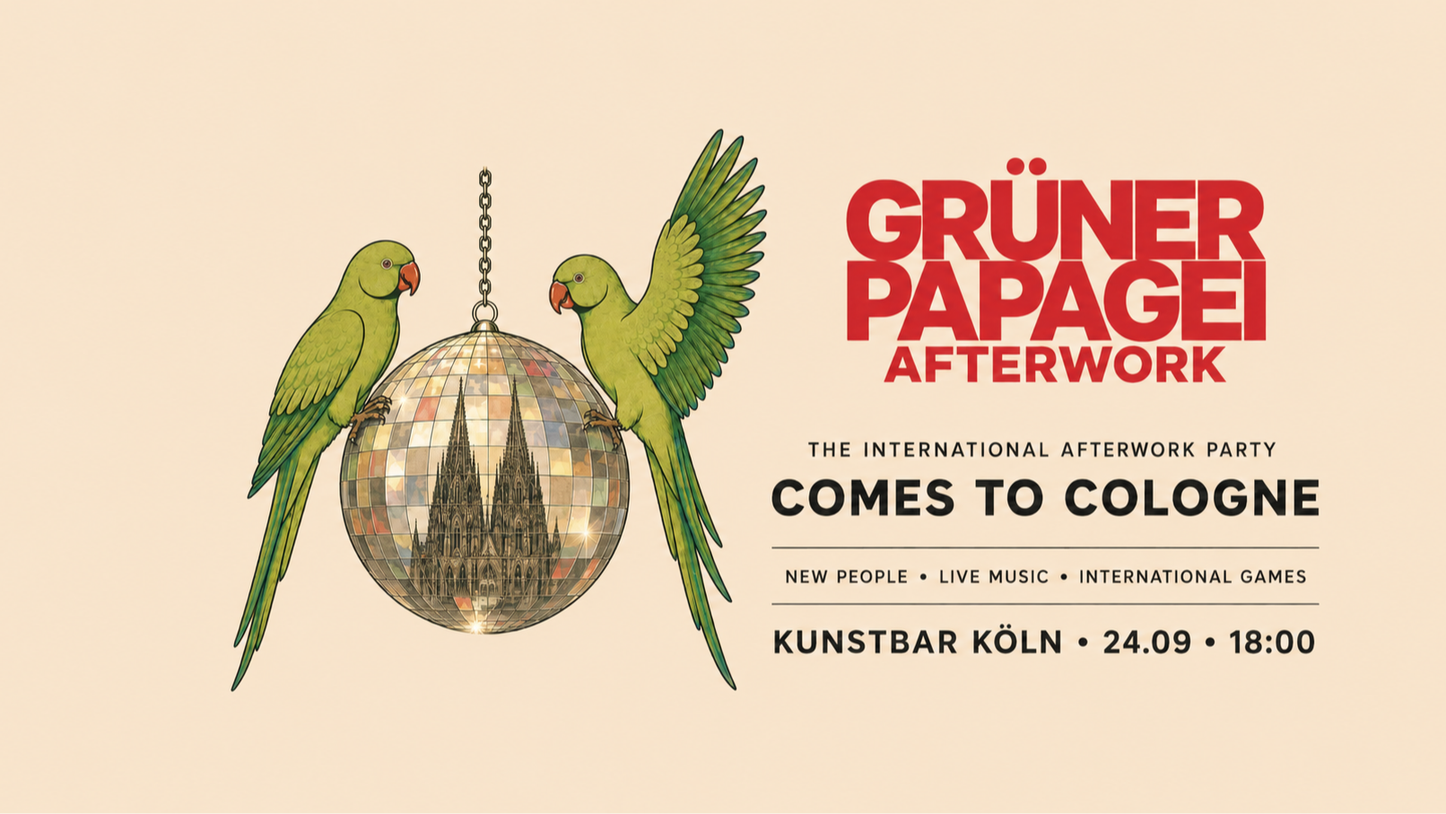 THE INTERNATIONAL AFTERWORK PARTY COLOGNE ED. 1