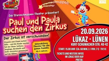 Paul und Paula suchen den Zirkus - Zirkustheater